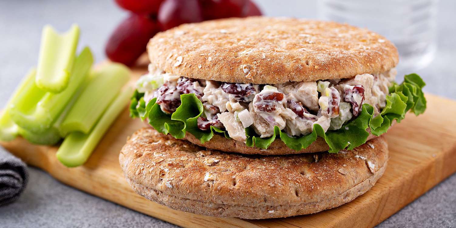 Crisp and Creamy Low FODMAP Chicken Salad