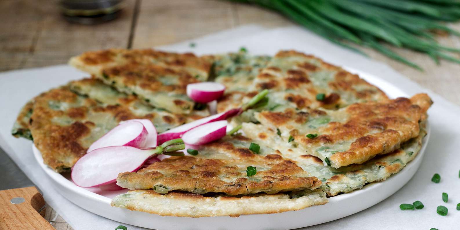 Low FODMAP Scallion Pancakes