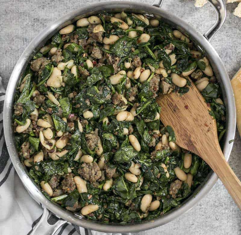 Italian Sausage and White Bean Skillet