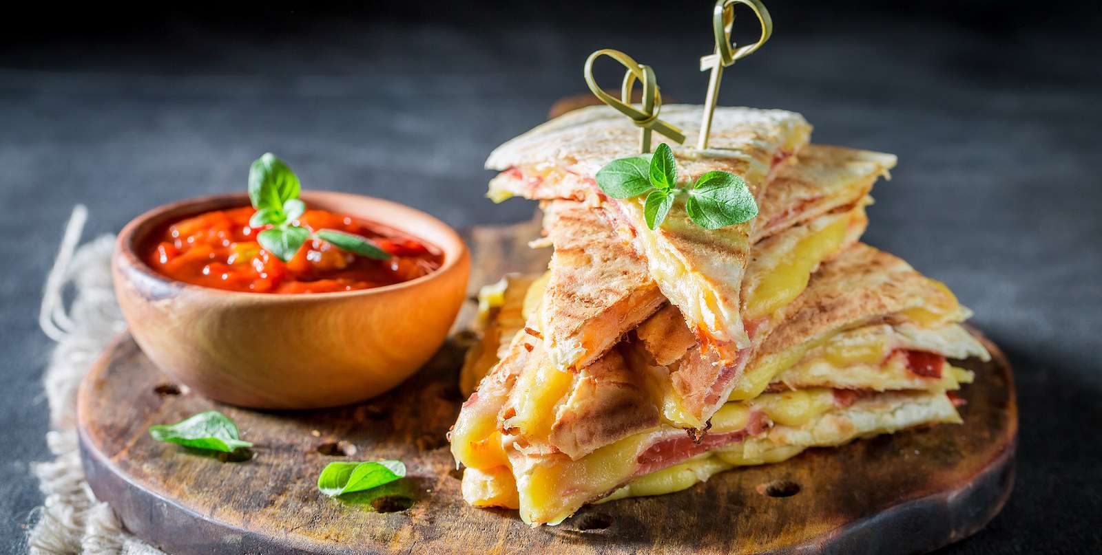 Pizza Quesadilla
