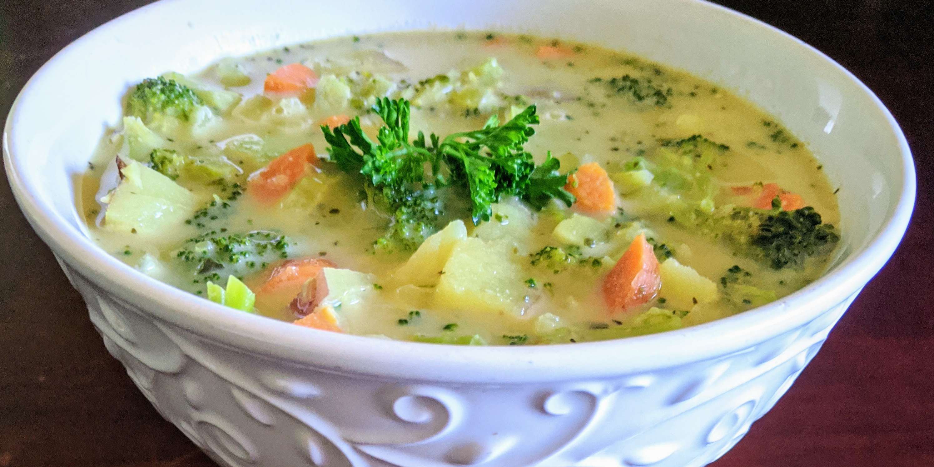 Creamy Broccoli Potato Soup