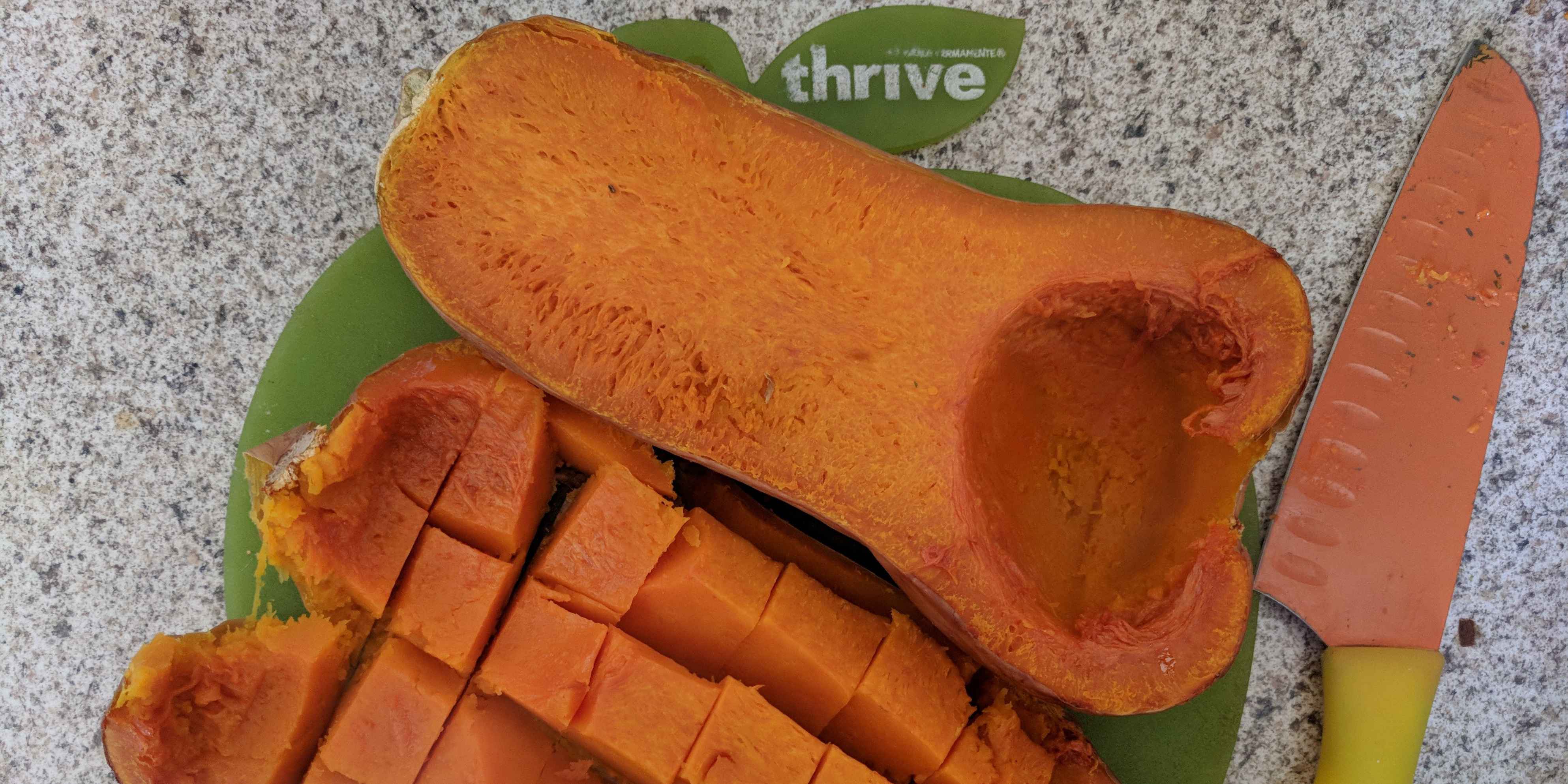 BAKED BUTTERNUT SQUASH