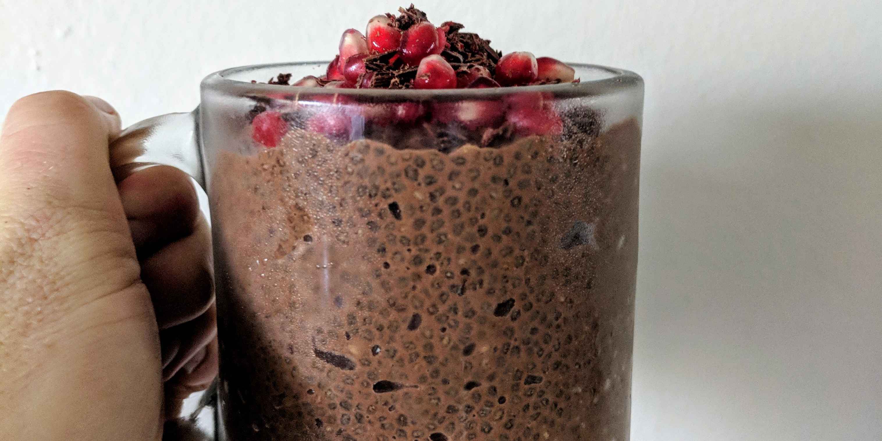 Overnight Chocolate Chia Pudding