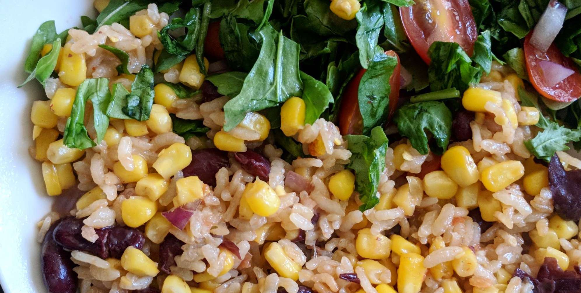 Corny Rice N' Beans Bowl