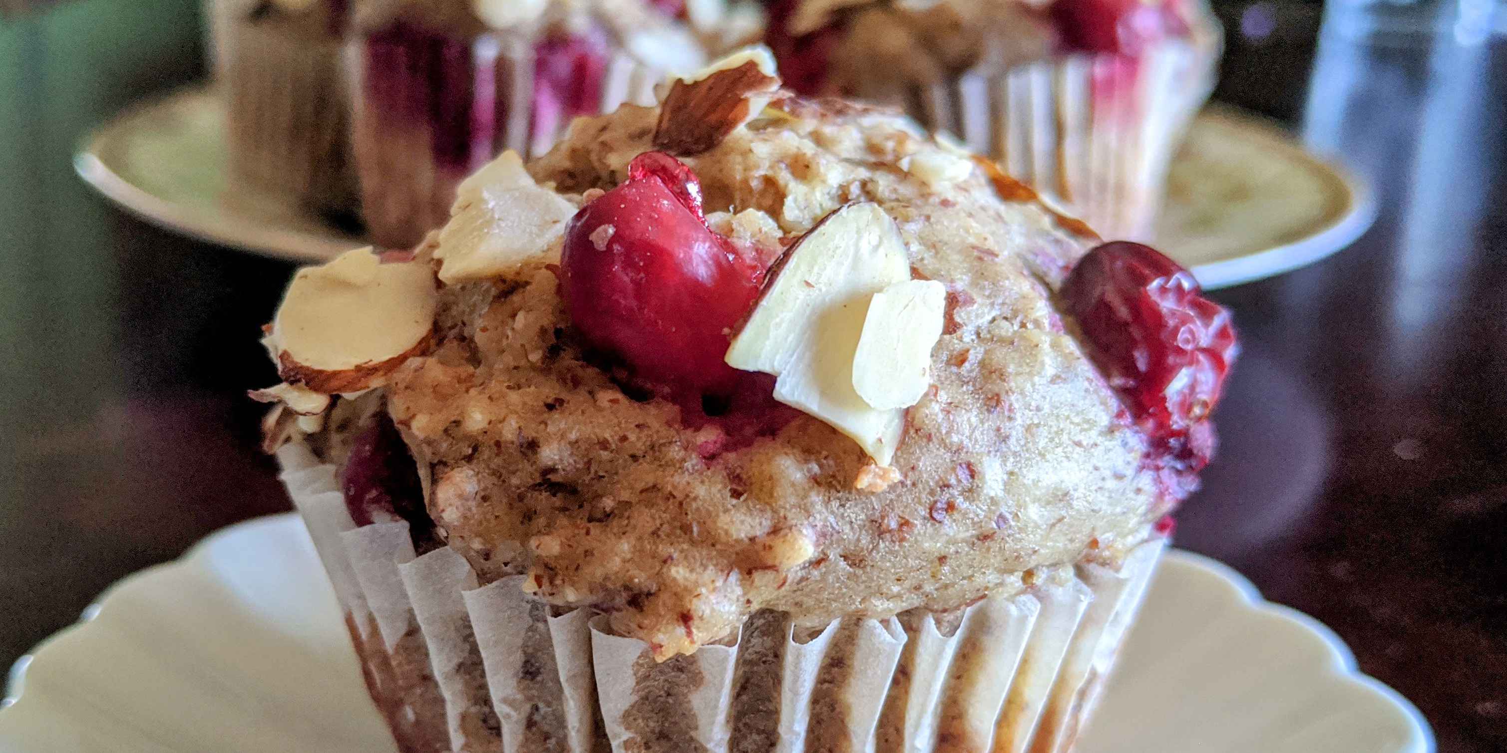 Cranberry Almond Muffins