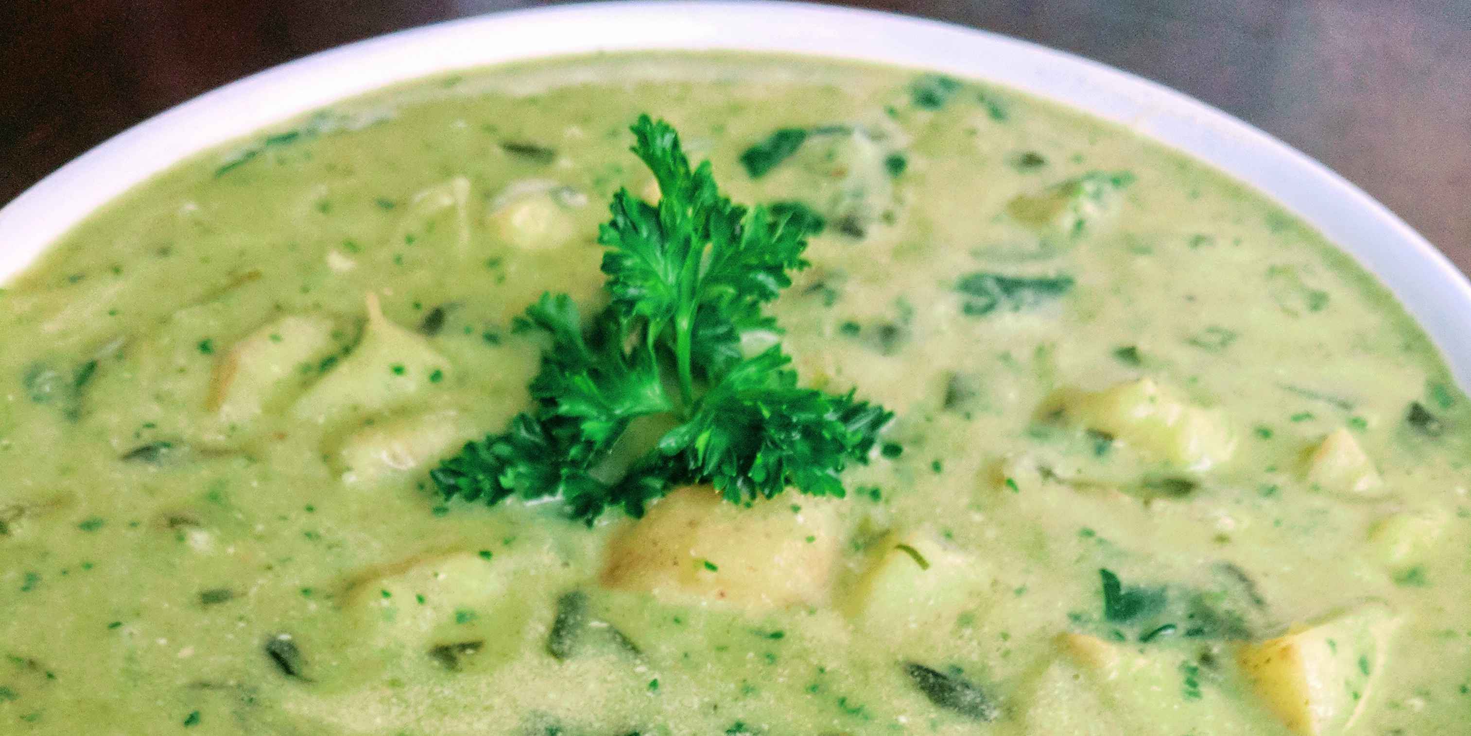 Green Potato Soup