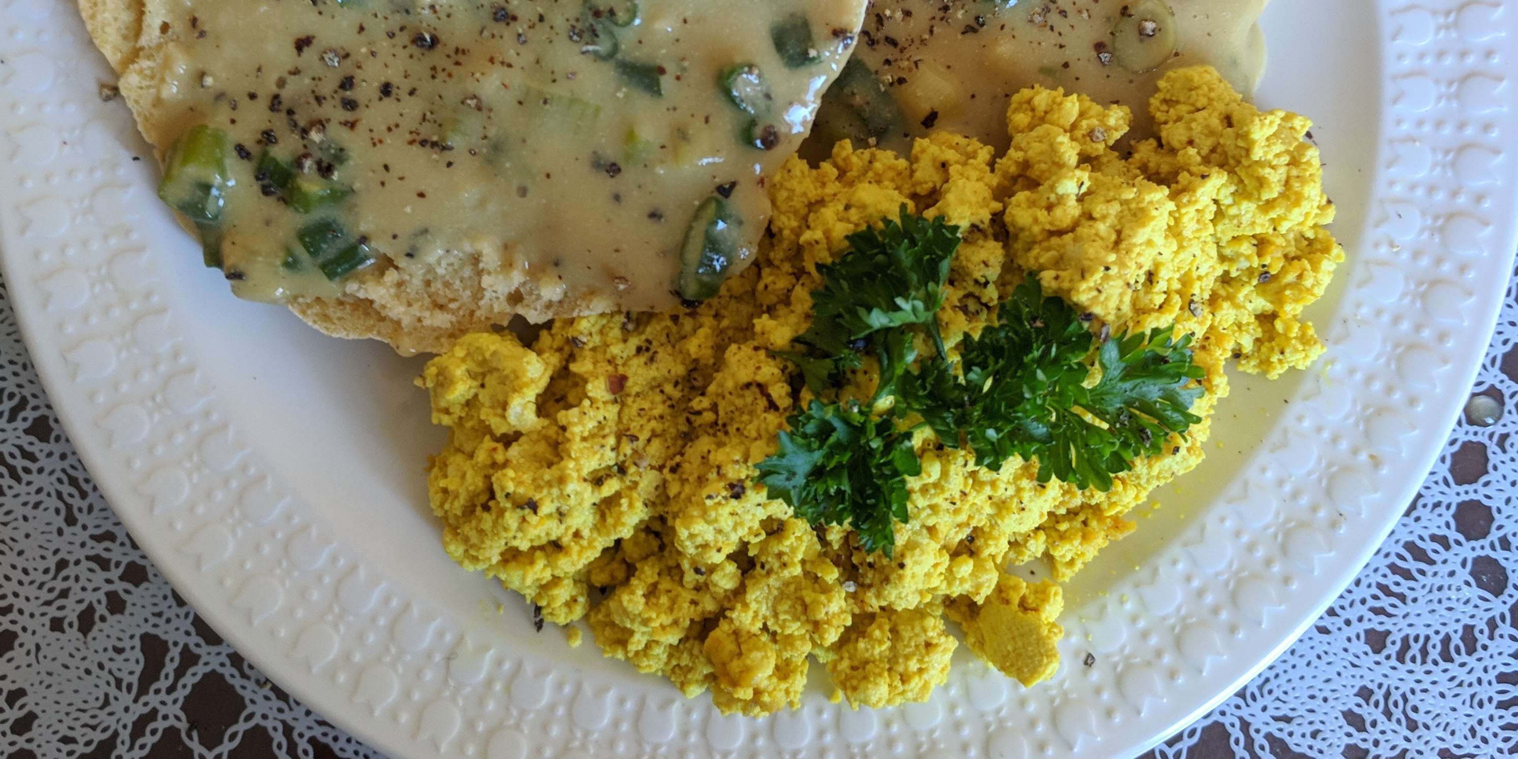 SCRAMBLED TOFU