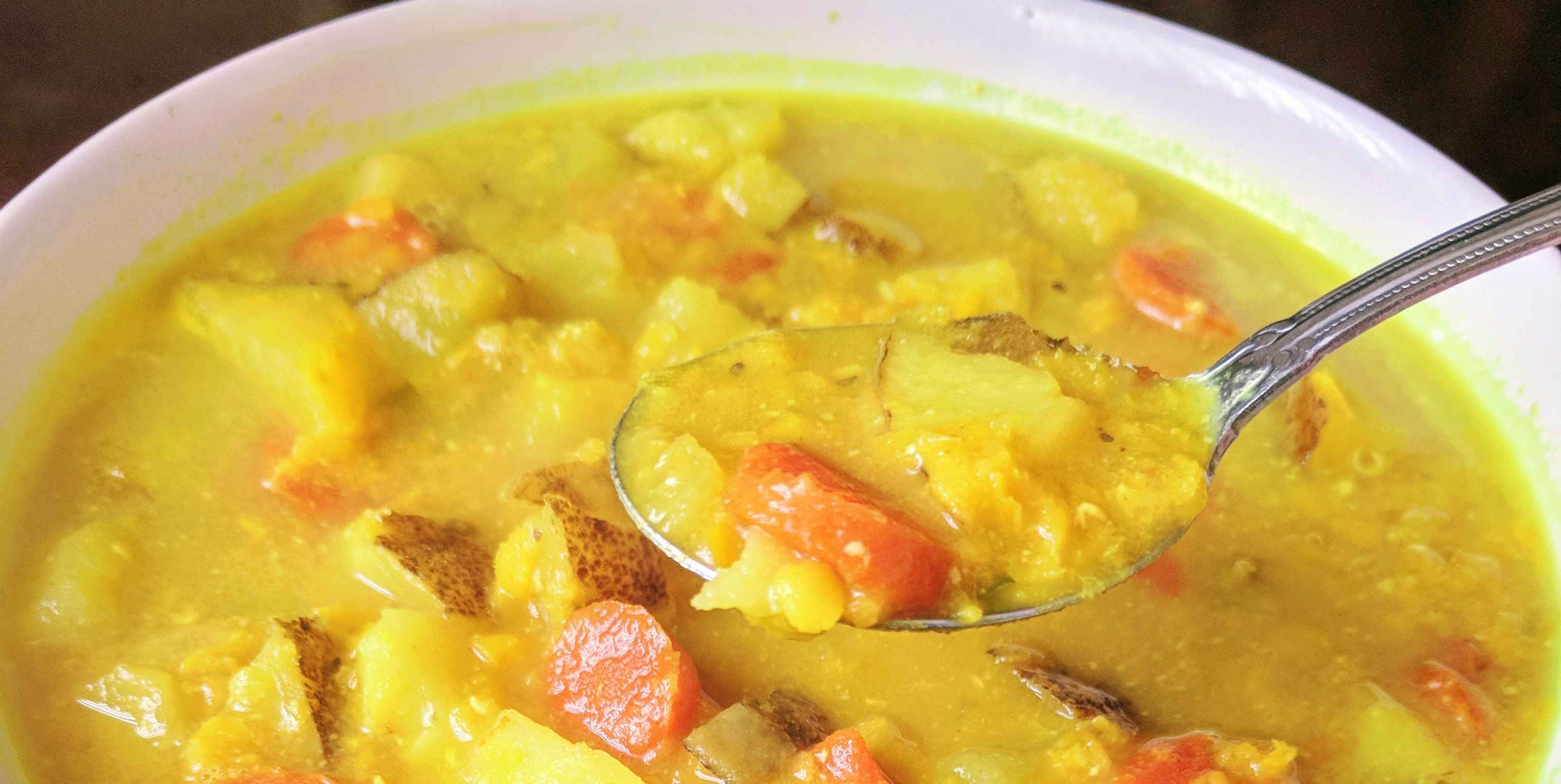 Red Lentil Coconut Curry