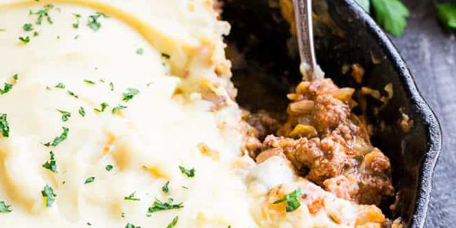 Paleo Shepherd's Pie {Whole30, Dairy Free}