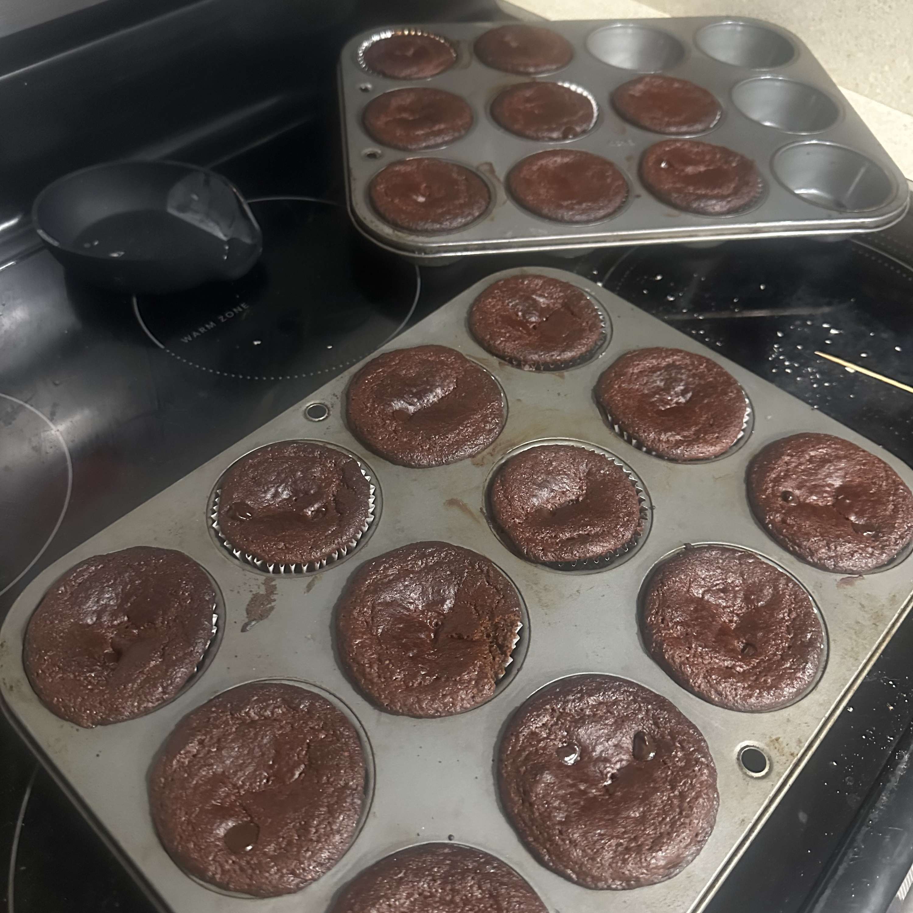 Sourdough Protein Chocolate muffins