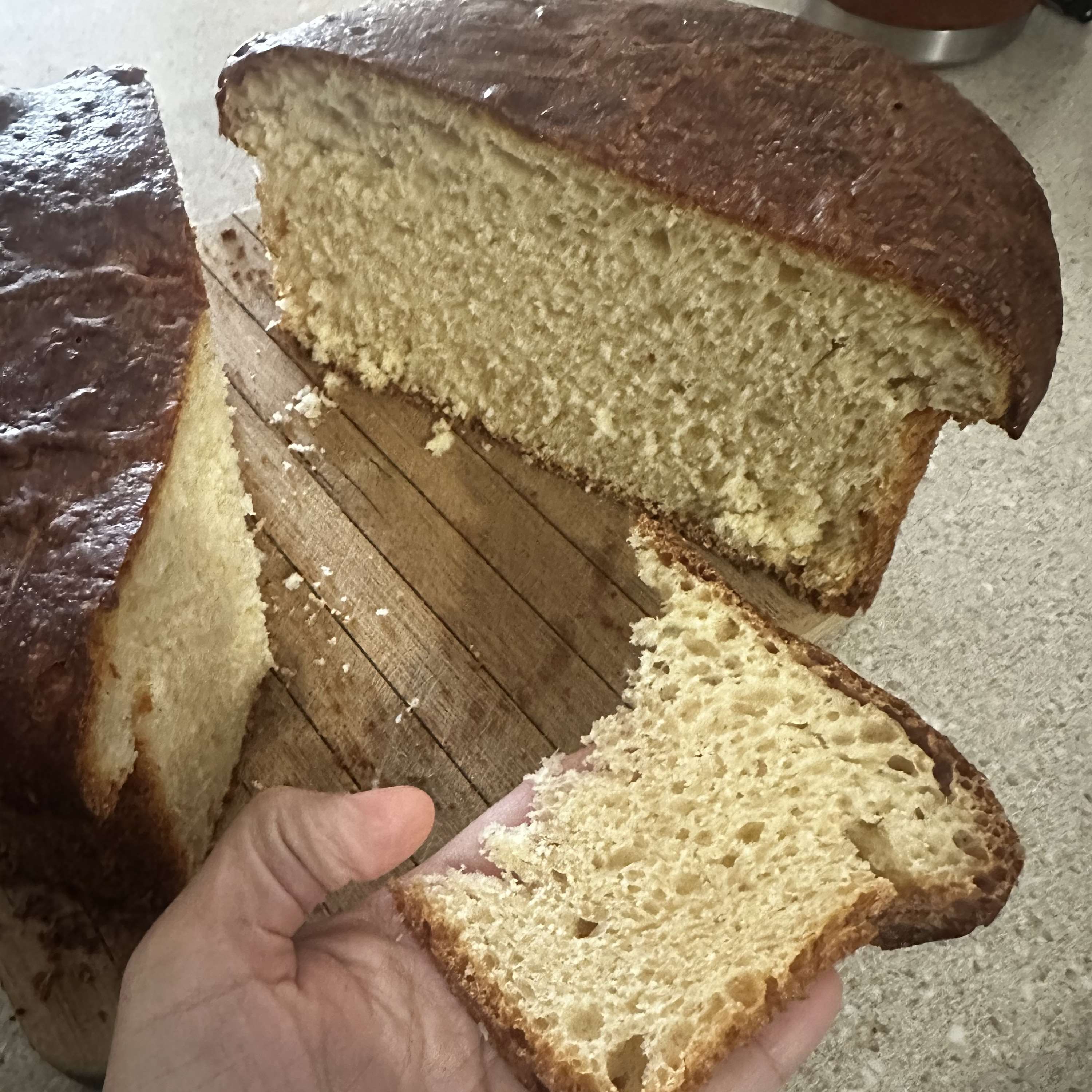 Portuguese Sweet Bread (Sourdough)