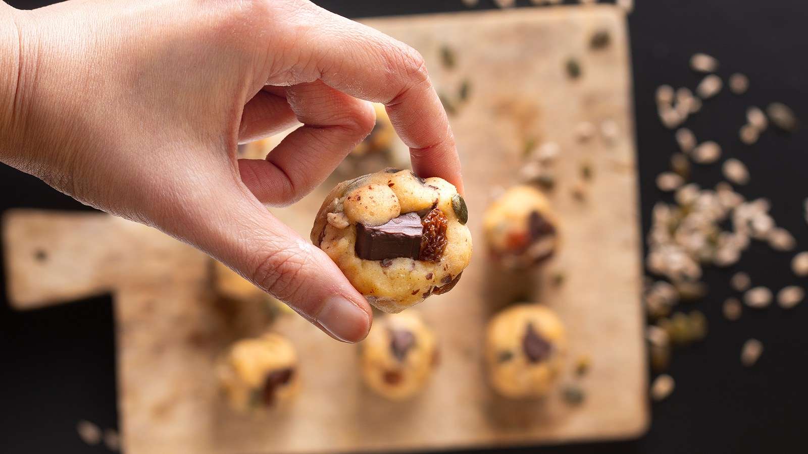 Cookie Dough Bliss Balls