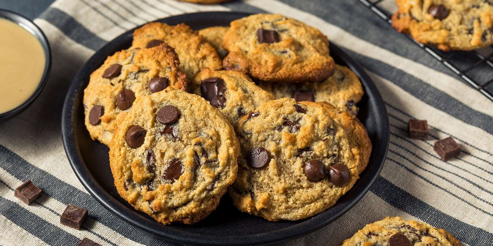 Tahini Chocolate Chip Cookies