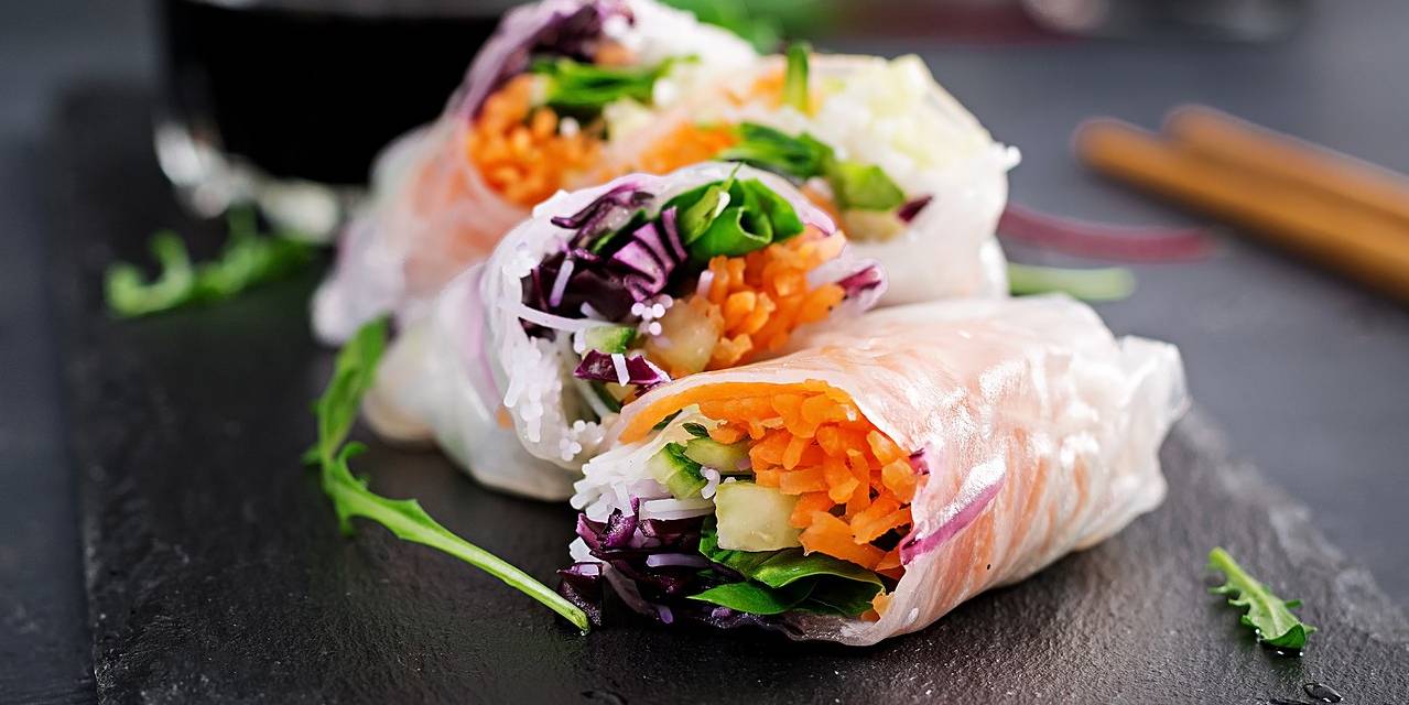 Low Fodmap Fresh Rice Paper Rolls
