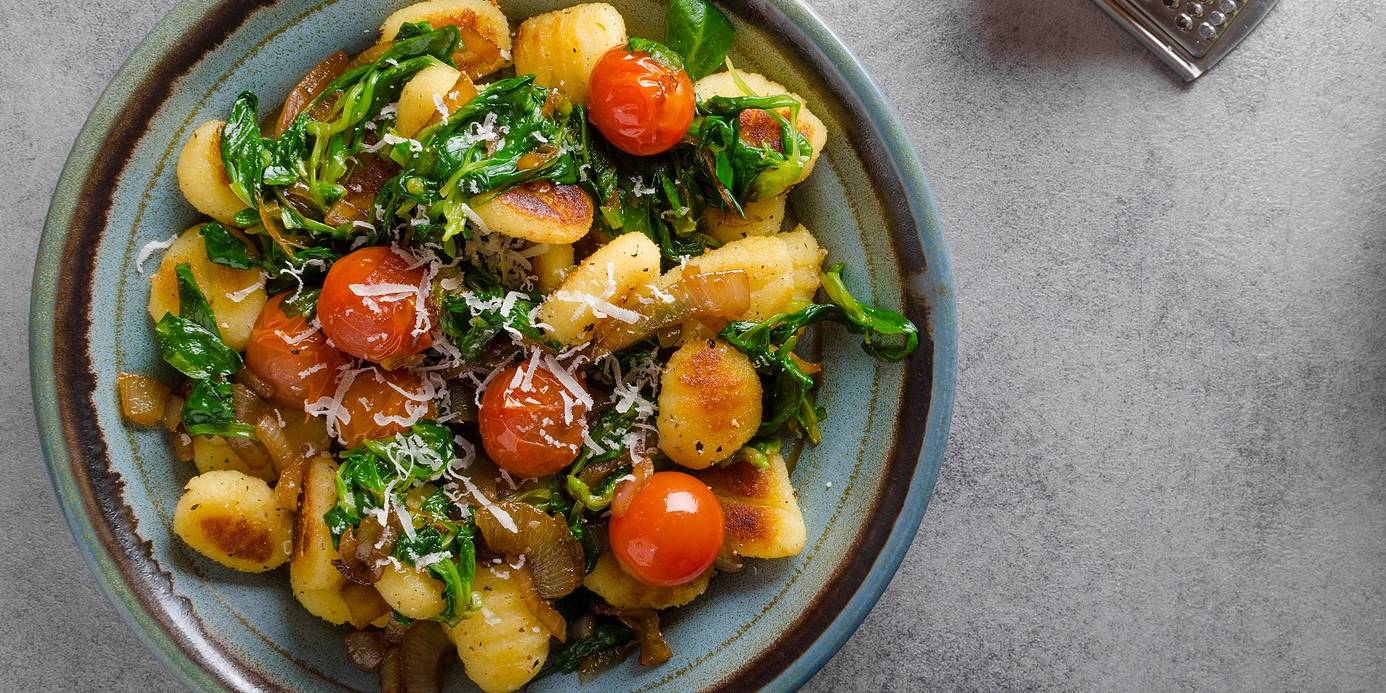 Pesto Gnocchi Skillet