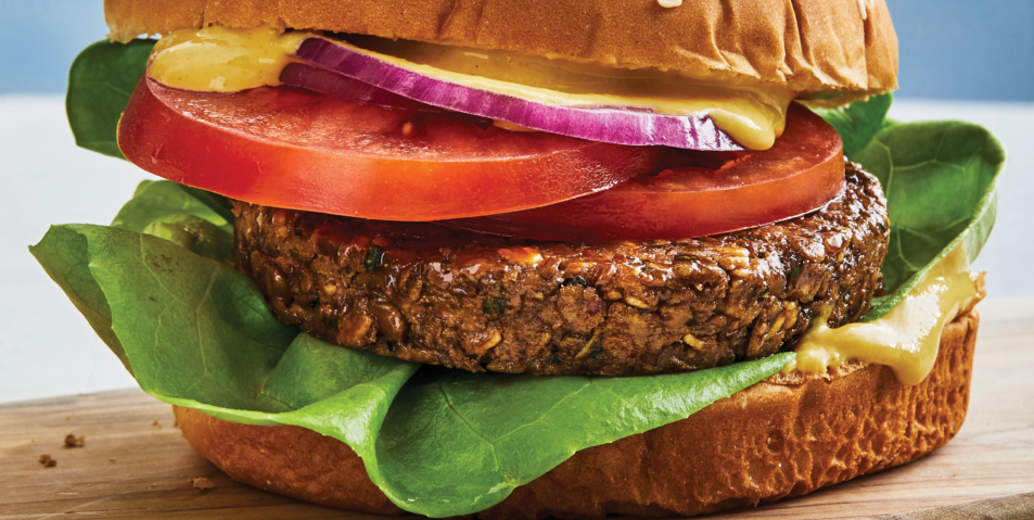 Lentil–Walnut Burgers